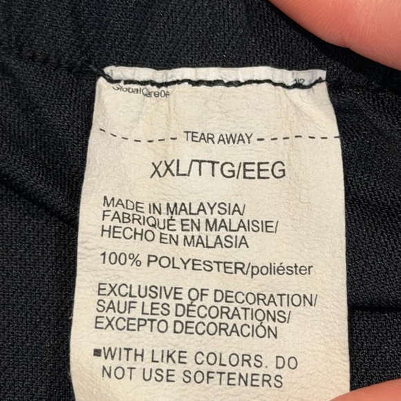 Under Armour Black Active Skort with White Logo - Picture 4 of 4